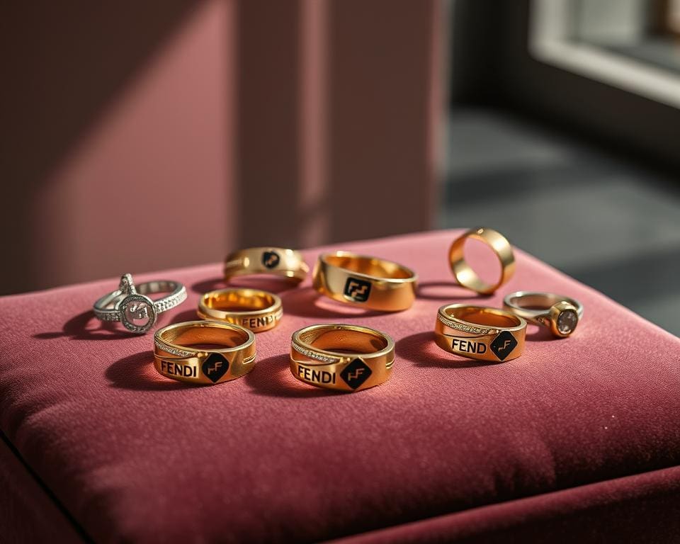 Fendi ringen: Voor een luxe en subtiele touch