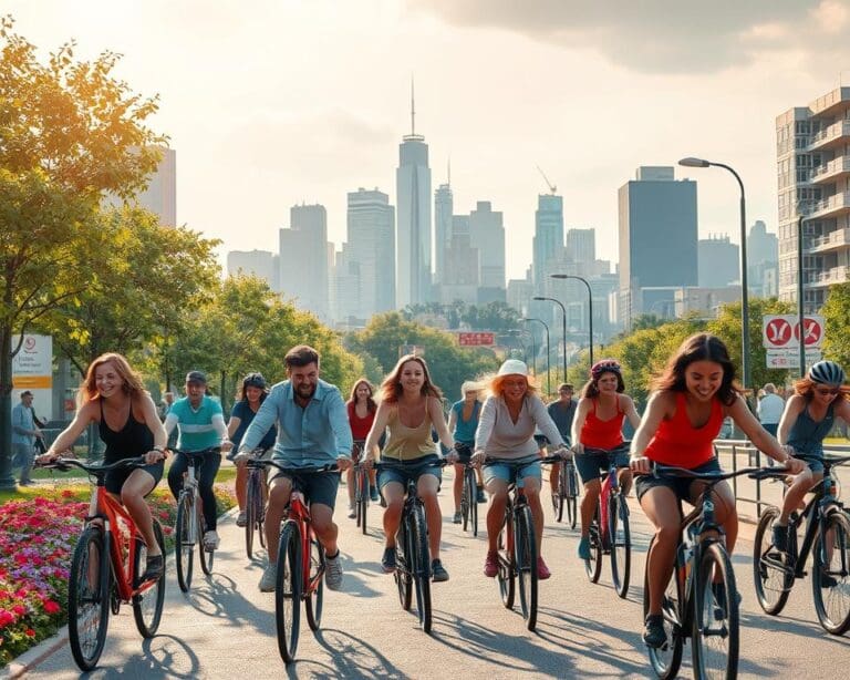 Fietsen als transport en workout: een win-win