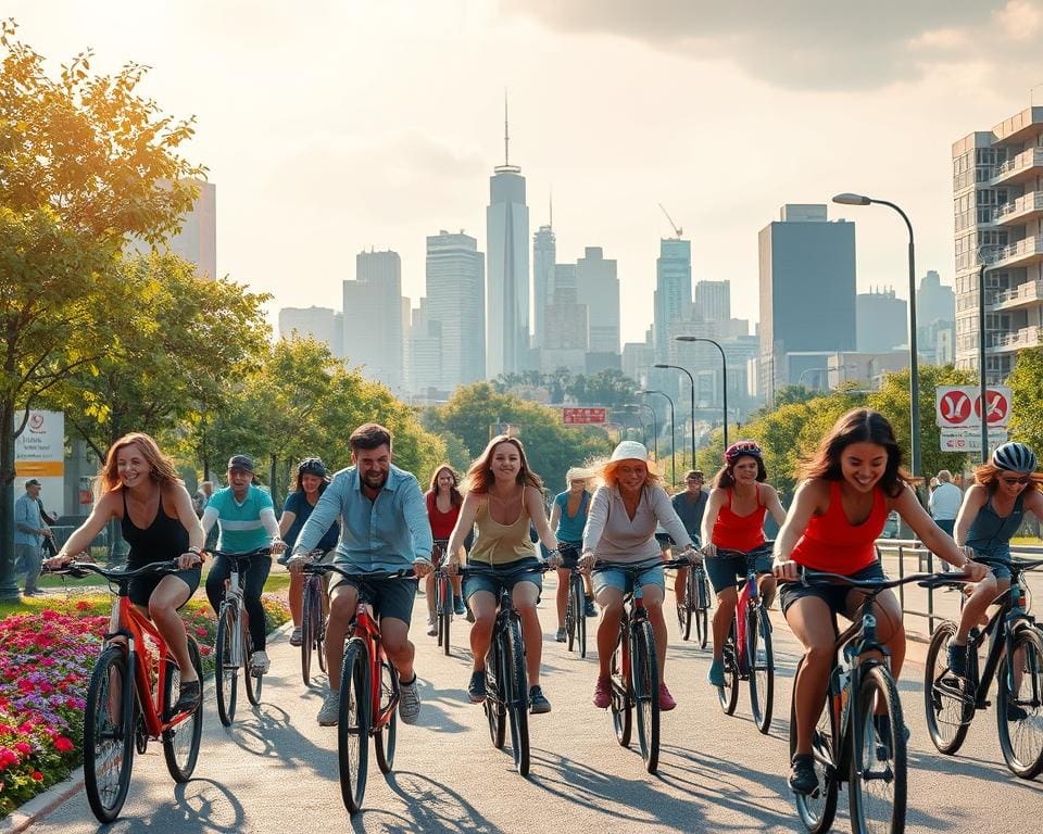 Fietsen als transport en workout: een win-win