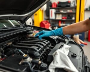 Gebruik nitril handschoenen in de automobielsector