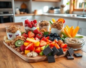 Gezonde snackideeën voor drukke dagen