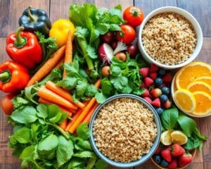 Gezonder eten met kleurrijke maaltijden