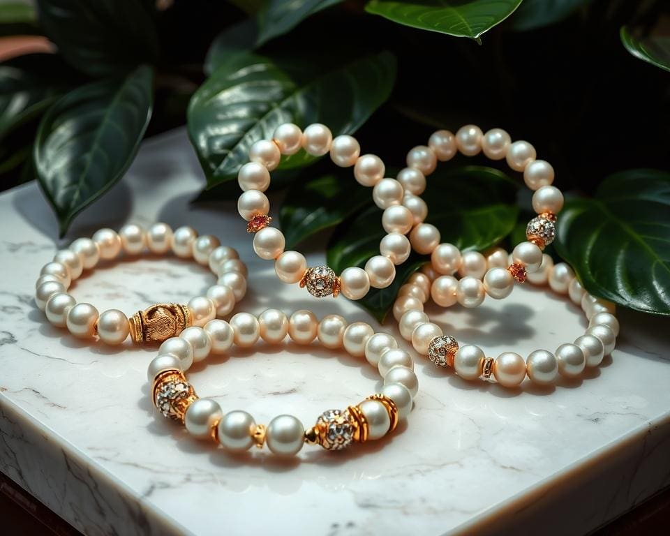 Gucci parelarmbanden: Voor een vleugje Italiaanse luxe