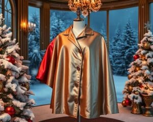 Gucci satijnen capes: Voor een dramatische winterstijl