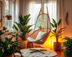 Hangstoel: ontspannen wiegen in je eigen huis