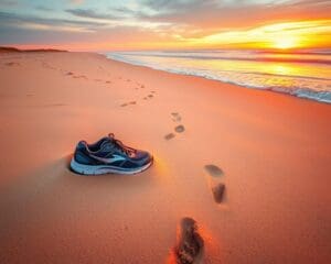 Hardlopen op zand: kracht voor je benen