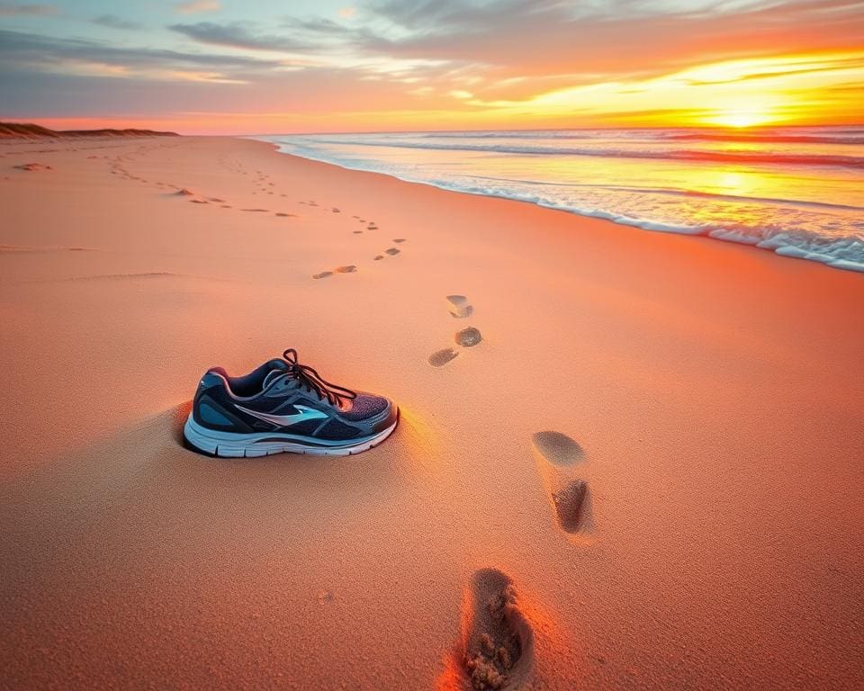 Hardlopen op zand: kracht voor je benen