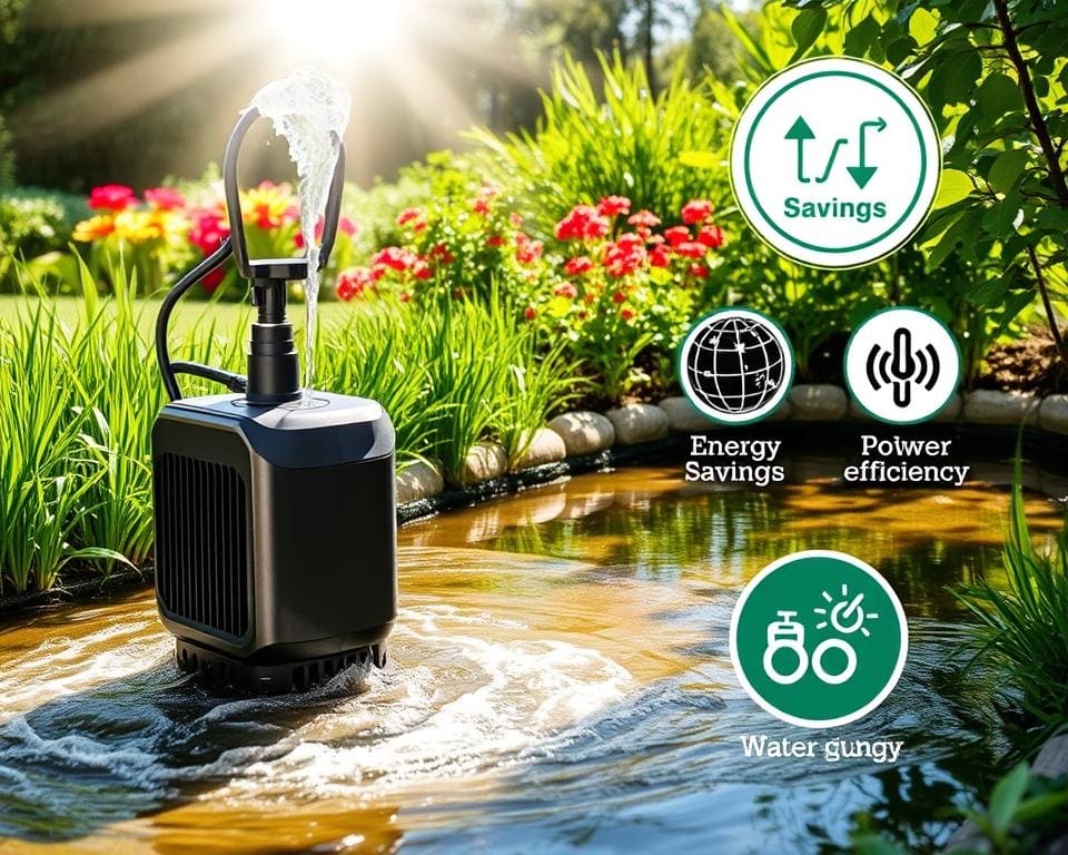 Hoe een elektrische waterpomp energie bespaart