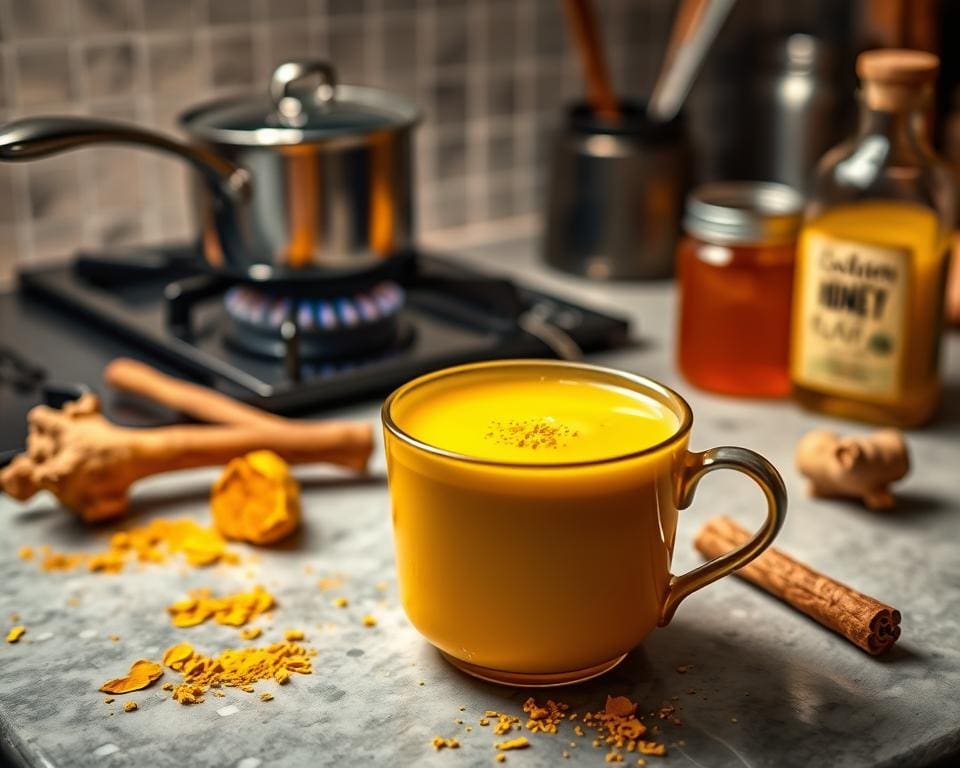 Hoe maak je zelf golden milk?