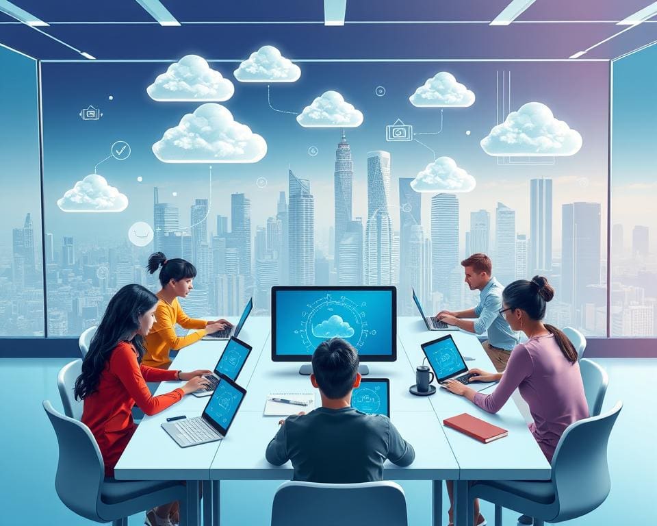 Hoe ondersteunt cloud computing het onderwijs op afstand?