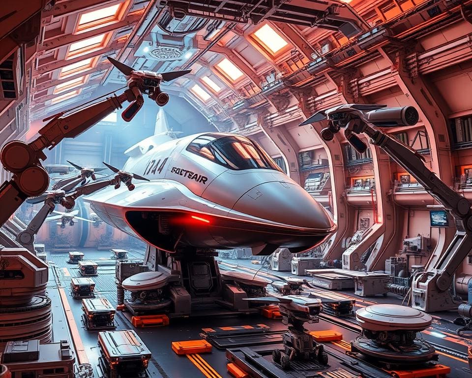 Hoe ondersteunt robotica het onderhoud van ruimtevaartapparatuur?