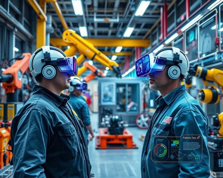 Hoe verbetert augmented reality de productiviteit in fabrieken?
