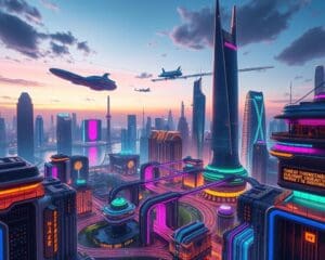 Hoe werkt virtual reality in het ontwerpen van futuristische steden?