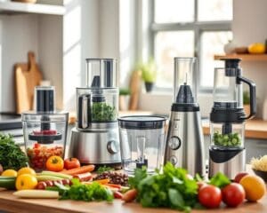 Keukenmachines voor moeiteloos hakken, mixen en snijden