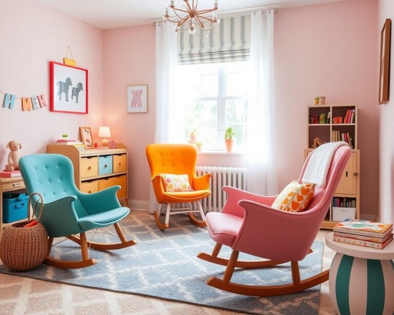 Kinderstoelen met een schommelmodus