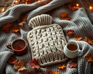 Kruik met hoes: warm en gezellig tijdens koude dagen