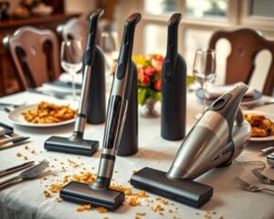 Kruimeldieven voor snelle schoonmaak na elke maaltijd