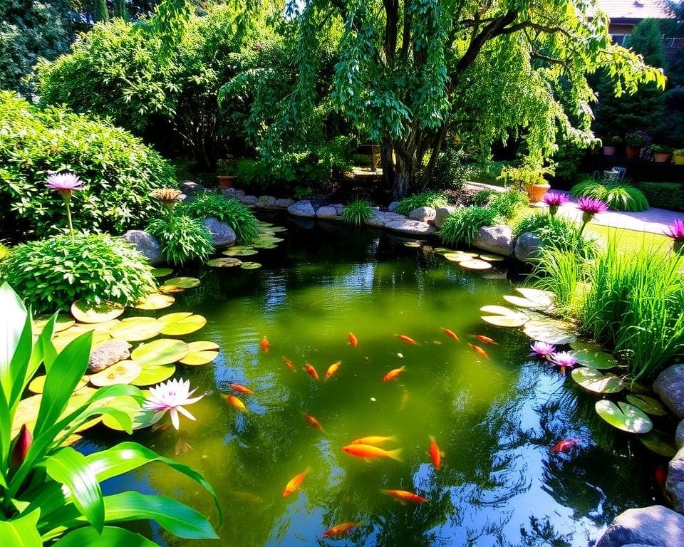 Kunstmatige vijver: breng natuur naar je tuin