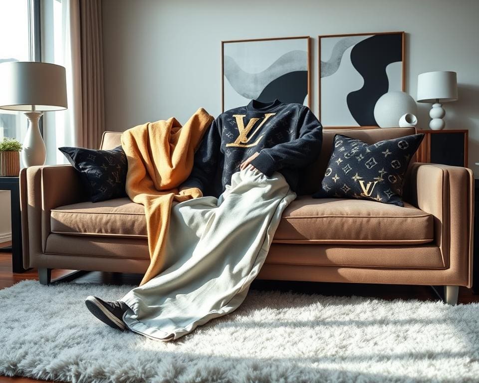 Louis Vuitton joggingbroeken: Luxe comfort voor thuis