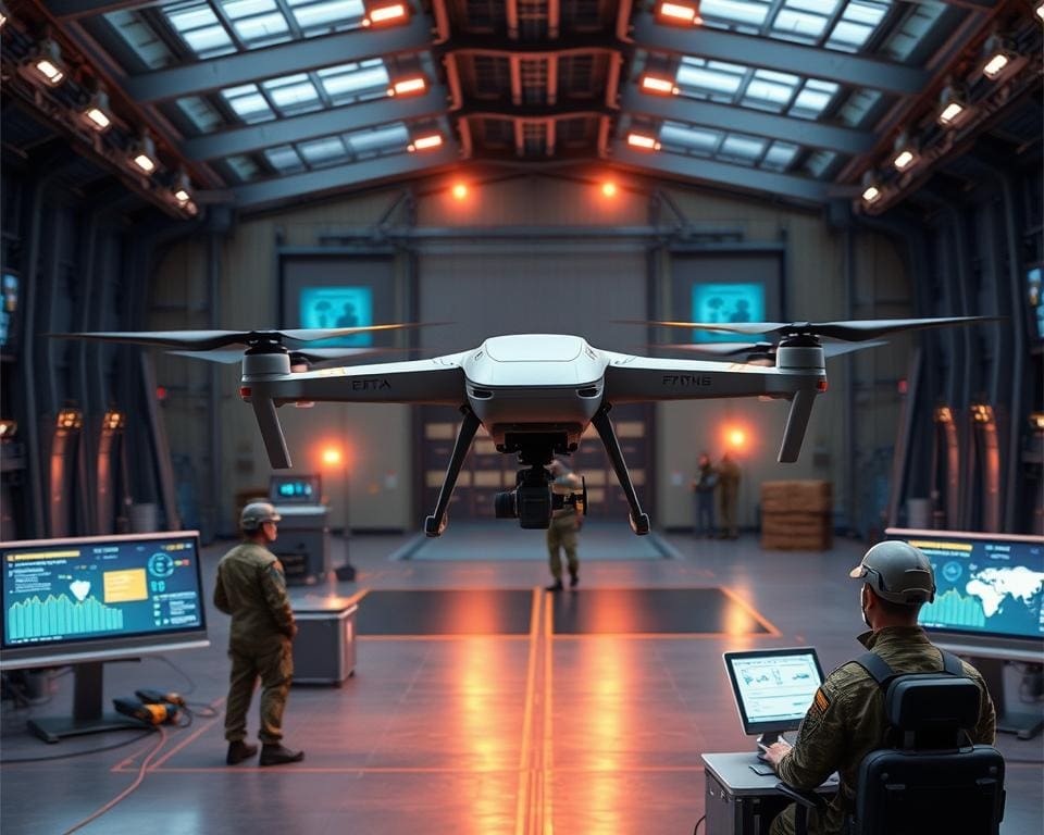 Luchtmachtlogistiek: efficiëntie met drones en AI