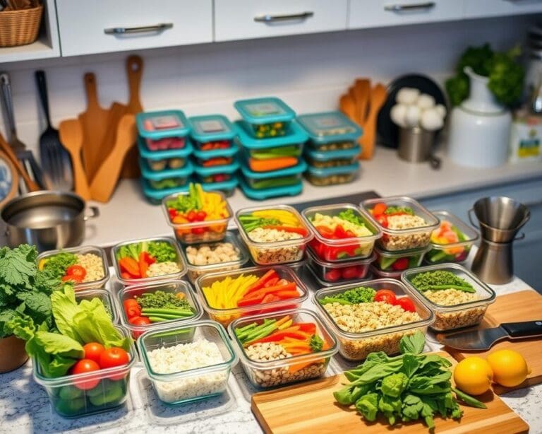 Meal prepping voor een drukke werkweek