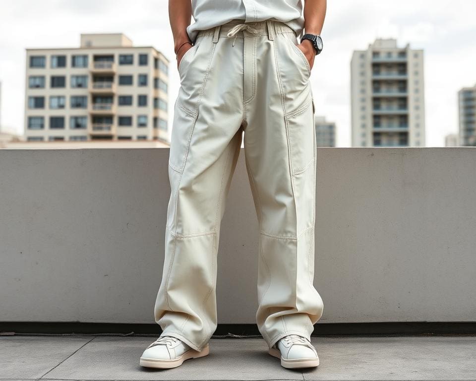 Off-White oversized pantalons: Gedurfd en casual