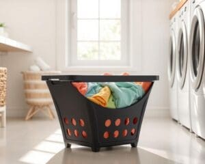Opvouwbare wasmand: ruimtebesparend en handig