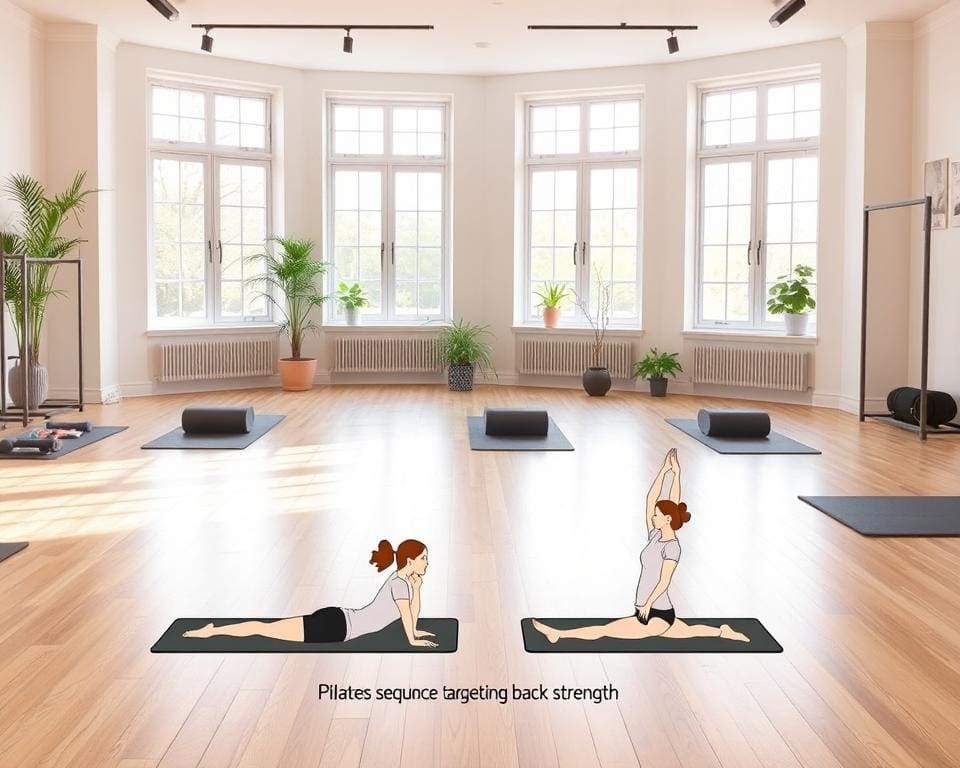 Pilates-oefeningen voor een sterkere rug
