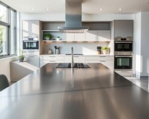 RVS keukenblad: duurzaam en modern design