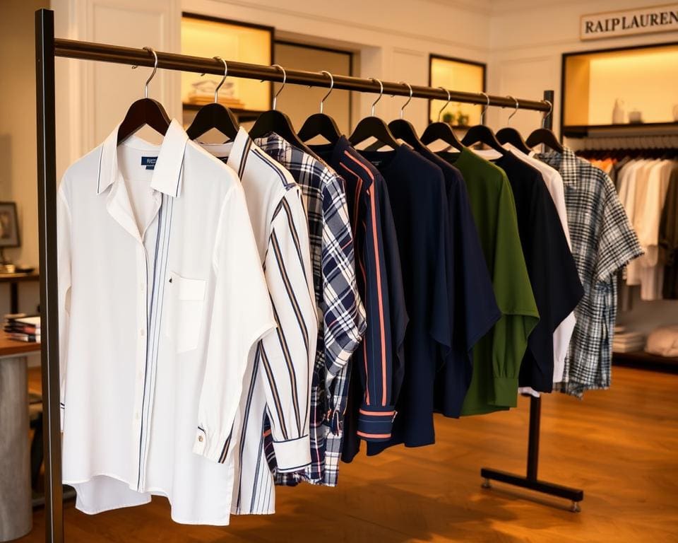 Ralph Lauren oversized blouses: Voor een klassieke flair