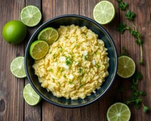 Risotto met venkel en een vleugje limoen