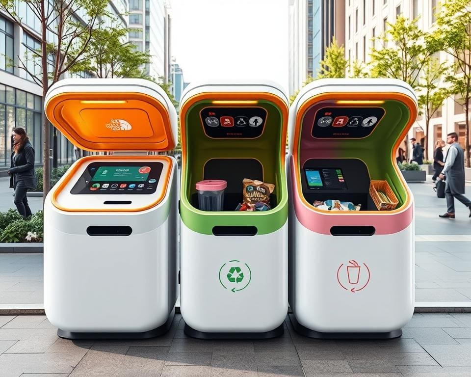 Slimme prullenbakken voor betere afvalscheiding
