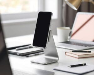 Smartphone standaard: praktisch op je bureau