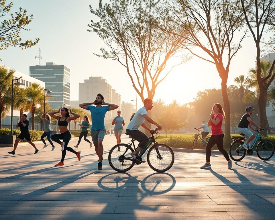 Snelle mobiliteitsroutines voor de ochtend