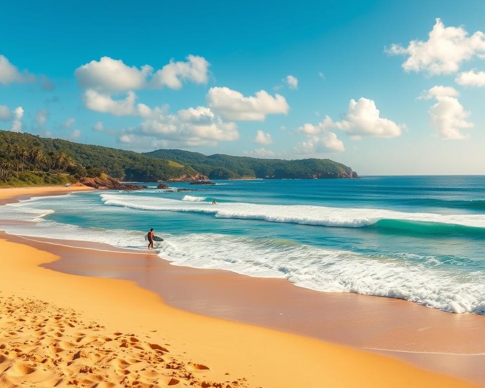 Surfstranden Australië