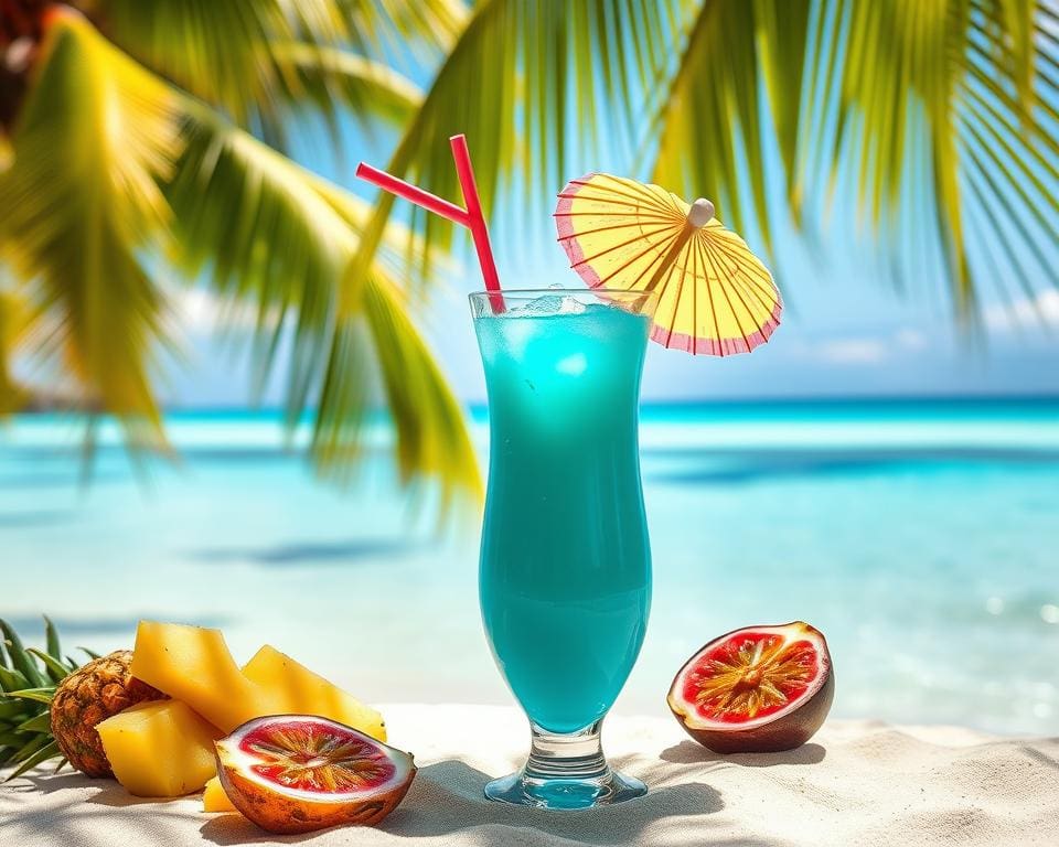 Tropical Blue Lagoon: Fris en exotisch