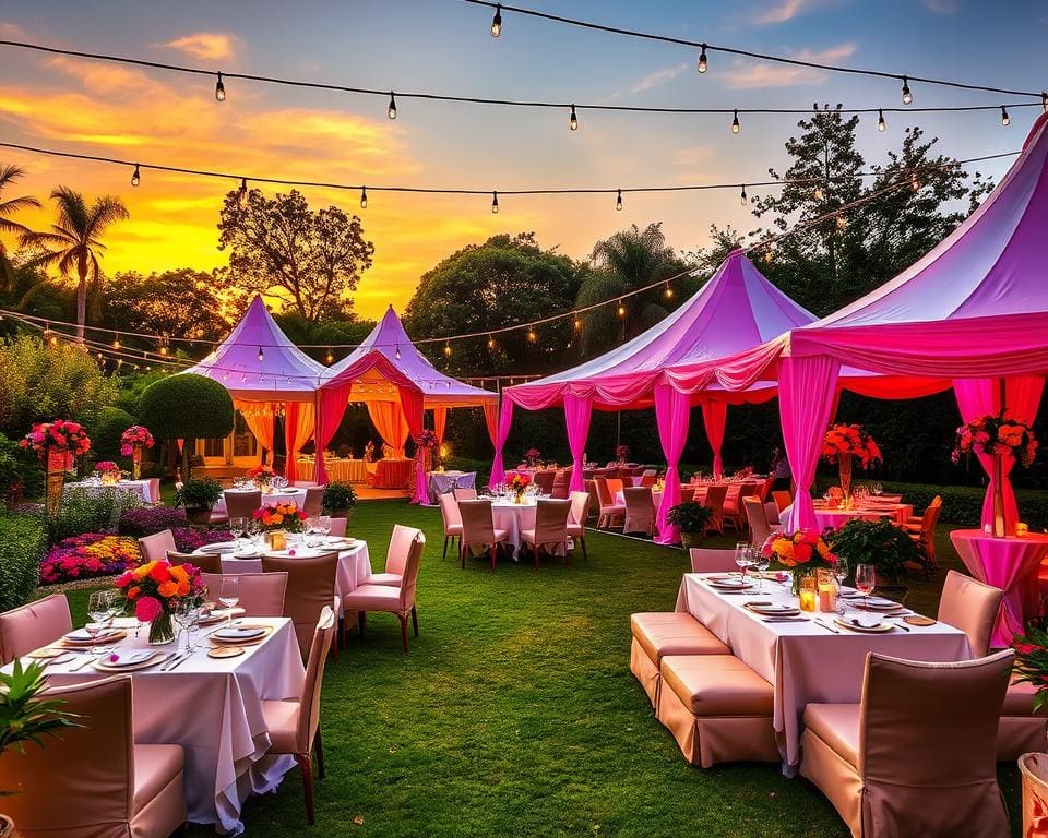 Tuintenten die Ideaal Zijn voor Feestjes en Bijeenkomsten