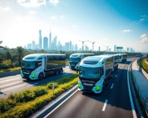 Wat zijn de nieuwste innovaties in elektrische vrachtwagens?