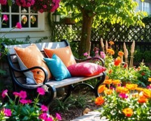 Zitkussen voor tuinbanken: comfort voor buiten