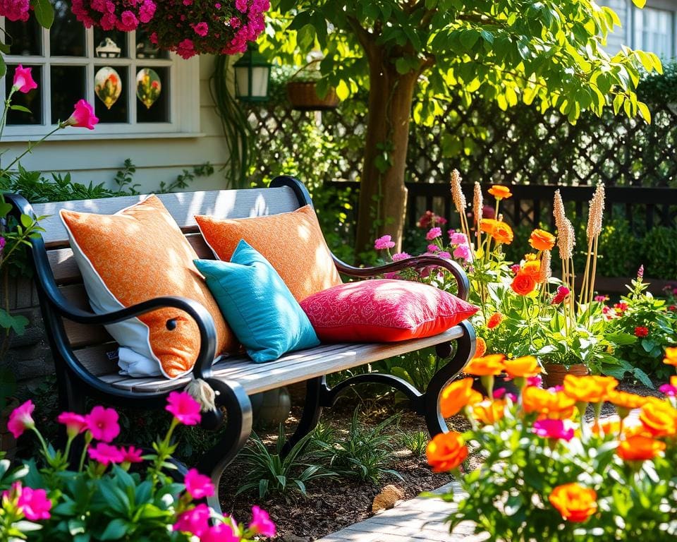 Zitkussen voor tuinbanken: comfort voor buiten
