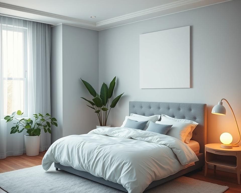 creëren rust in slaapkamer