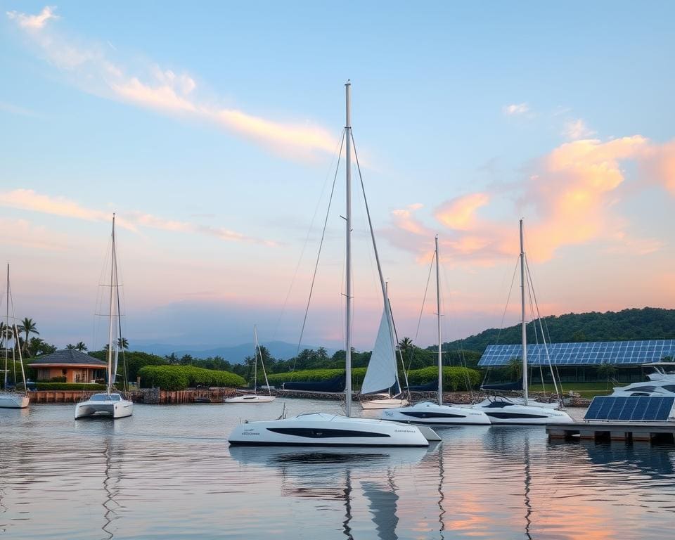 duurzaam varen met elektrische zeilboten