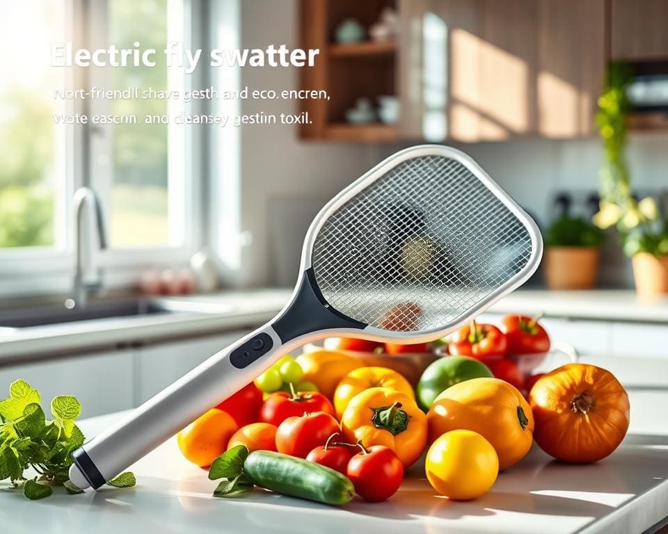 elektrische vliegenmepper gemak zonder gifstoffen