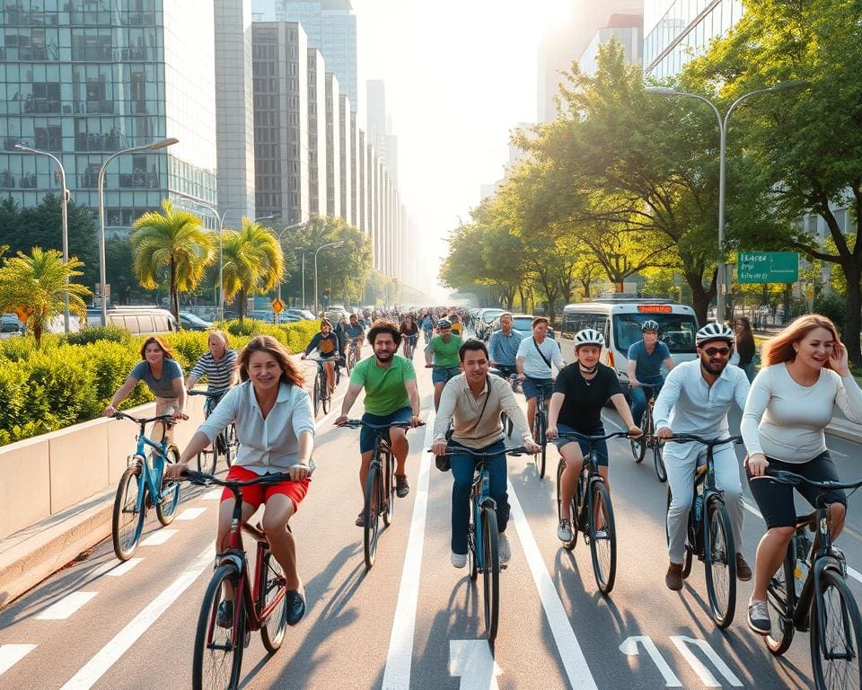 fietsen naar werk slimme keuze