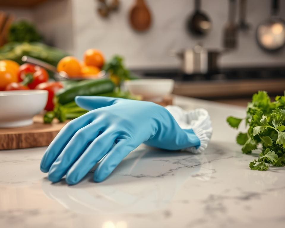 handschoenen voor voedselbereiding