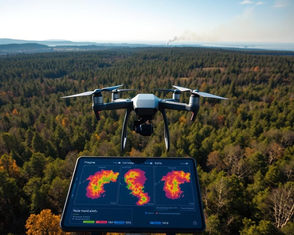 real-time monitoring in bosbrandpreventie