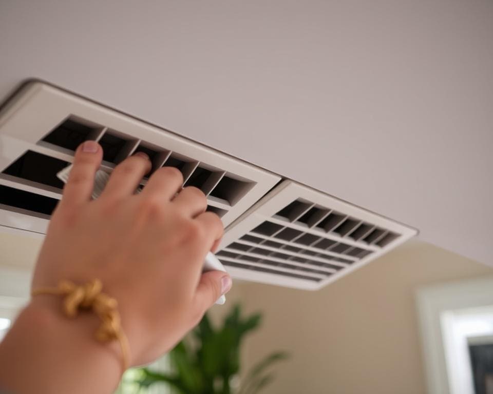 regelmatig onderhoud ventilatieroosters