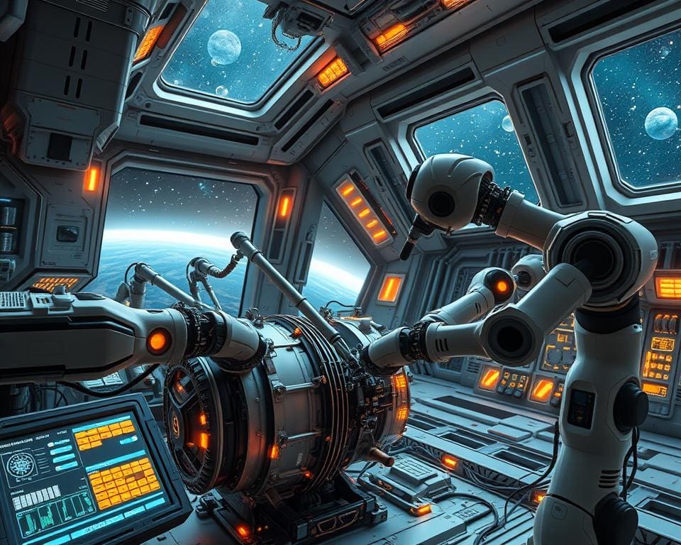 ruimtevaarttechnologie robotica innovaties case study