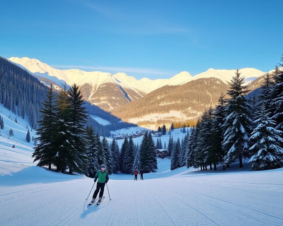 skiën in Le Grand-Bornand