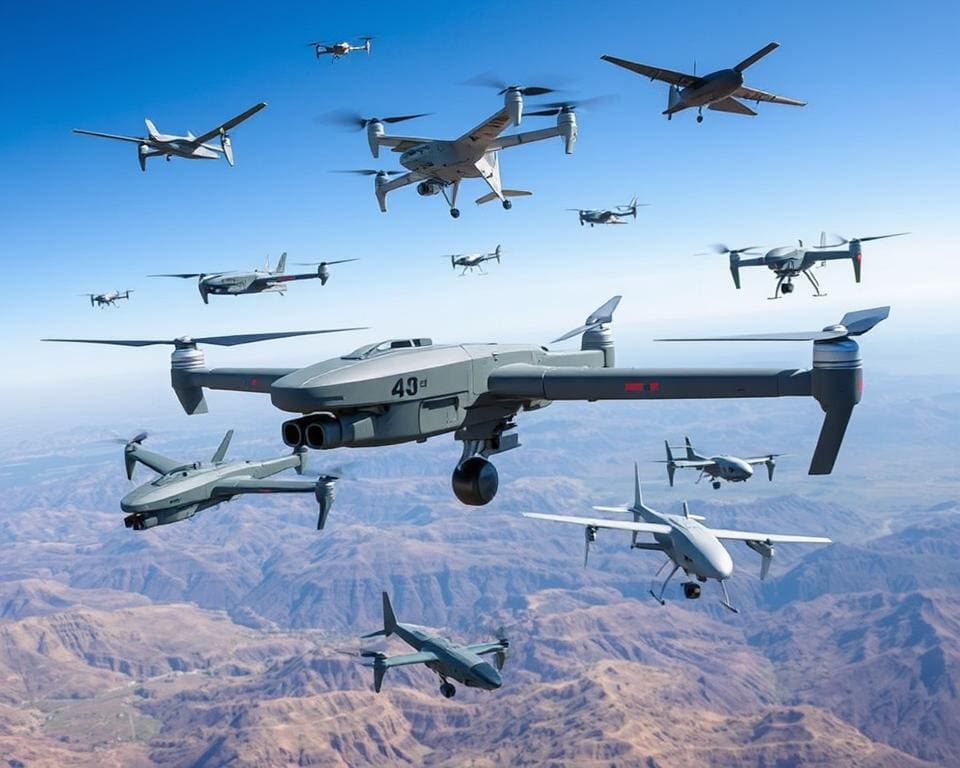 soorten verkenningsdrones